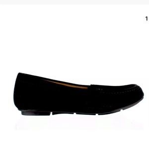 New Vionic Debbie Black Suede Loafer size 7